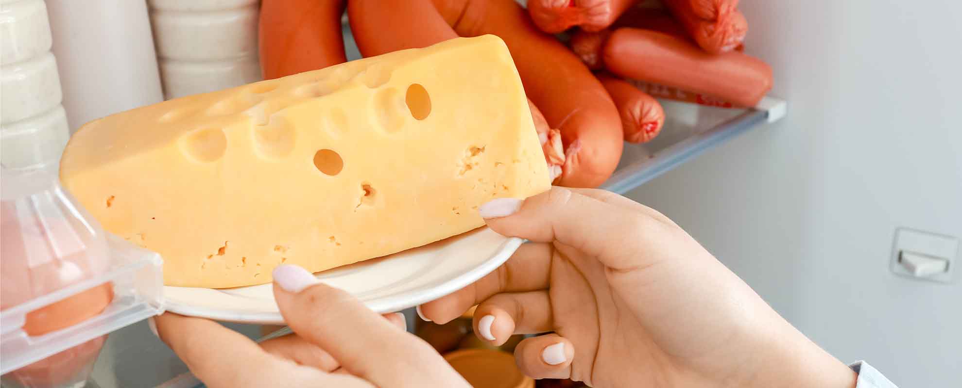 conservare formaggio in frigo