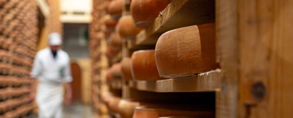 stagionatura del formaggio