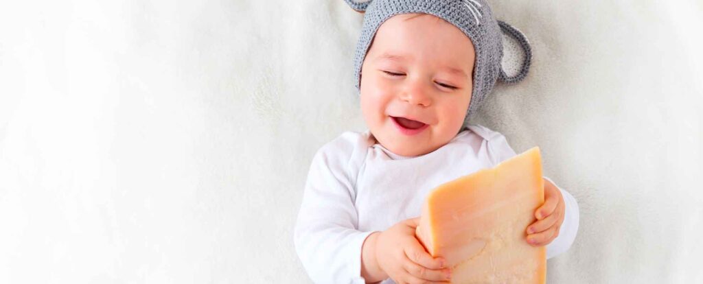 formaggi che mangiano i bambini